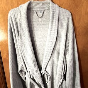 Women's 3X Croft and Barrow Shawl-Collar Waffle Robe (Like New)